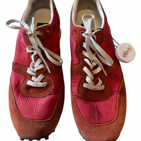 Golden Goose Marathon Red Sneakers - Picture 2 of 7